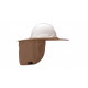 Pyramex HPSHADEC White Collapsible Hard Hat Brim with Neck Shade
