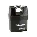 Master 6325 N KA NR W7000 1KEY LZ1 Solid Iron Shrouded High Security Pro Series Rekeyable Padlock 2-3/8" (61mm)