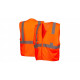 Pyramex RVZ2120CP Class 2 Economy Vest w/Clear Pocket - Orange