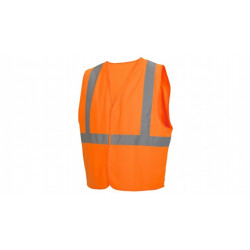 Pyramex RVHLM2920 All Mesh Hi-Vis Orange Vest w/Plain Bag