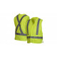 Pyramex RCA2510 Hi-Vis Lime Safety Vest w/Reflective Tape