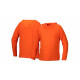 Pyramex RLPH120NS Long Sleeve Pullover Hoodie - Orange