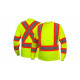 Pyramex RCLTS3110 Hi-Vis Lime Long Sleeve Moisture Wicking T-Shirts