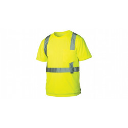 Pyramex RTS2110 Hi-Vis Lime T-Shirt