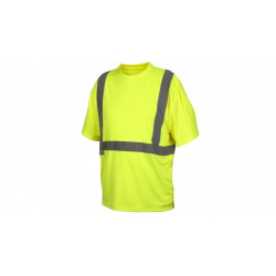 Pyramex RTS2110NP Hi-Vis Lime T-Shirt - No Pocket