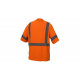 Pyramex RTS3320 Class 3 Hi-Vis Orange T-Shirt