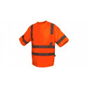 Pyramex RTS3420 Type R - Class 3 Hi-Vis Orange T-Shirt w/Heat Sealed Tape