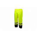 Pyramex RRWP3110 PU/Poly Premium Hi-vis Elastic Rainwear Pants