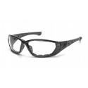 Pyramex SPG10810DT Atrex Clear Anti-Fog Lens Safety Glasses w/Padded Pearl Gray Frame