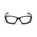 Pyramex SB108 Atrex Foam Padded Black Frame Safety Glasses
