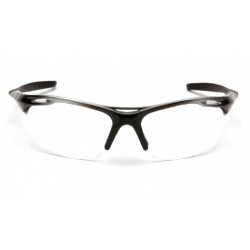 Pyramex SSB45 Avante Safety Glasses w/Silver Black Frame