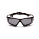 Pyramex SBG106 Crossovr Safety Glasses w/Black & Gray Frame