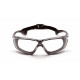 Pyramex SBG106 Crossovr Safety Glasses w/Black & Gray Frame