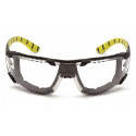 Pyramex SBGR96 Endeavor Plus Safety Glasses-Black & Green Temples w/Foam Padding