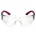 Pyramex SBP9610 Endeavor Plus Safety Glasses w/Black & Pink Temples
