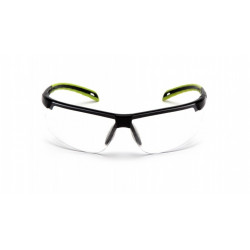 Pyramex SBL86 Ever-Lite Safety Glasses w/Black & Lime Frame