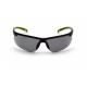 Pyramex SBL86 Ever-Lite Safety Glasses w/Black & Lime Frame