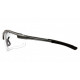 Pyramex SG3710D Fortress Safety Glasses Clear Lens w/Gray Frame