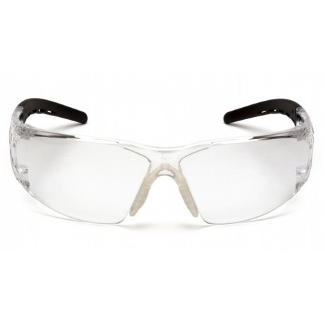 Pyramex SB102 Fyxate Safety Glasses w/Black Temples