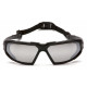 Pyramex SBB50 Highlander Safety Glasses w/Black Frame