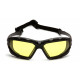 Pyramex SBG50 Highlander Plus Safety Glasses w/Black & Gray Frame