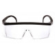 Pyramex SB410SR Integra Safety Glasses w/Black Ratchet Frame