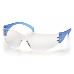 Pyramex SN4110S Intruder Clear-Hardcoated Lens w/Blue Temples