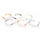 Pyramex S4110SMP Intruder Clear-Hardcoated Lens w/Assorted Temple Colors