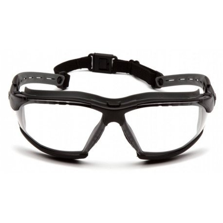 Pyramex GB94 Isotope Safety Glasses w/Black Frame