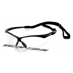 Pyramex SB6310SPR PMXTREME Readers Safety Glasses w/Black Frame & Cord