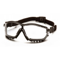 Pyramex GB18 V2G Safety Glasses w/Black Strap and Temples