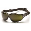 Pyramex GB18 V2G IR Filter Safety Glasses w/Black Strap and Temples