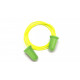 Pyramex DP1201 Green Bell Shaped Plug - Yellow Corded
