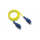 Pyramex RP2001 Yellow Corded Triple Flange Re - Useable Blue Plug