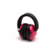 Pyramex VGCOMBO8617 Ever-Lite Black Frame/Pink Lens with PM8010P Pink Earmuff