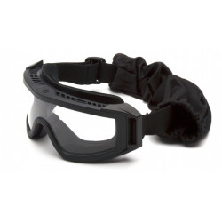 Pyramex VGGB1510STM Loadout Eyewear - Black Goggle/Clear H2MAX Anti-Fog Lens