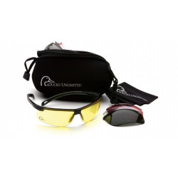 Pyramex DUCAB2 Ever-Lite Shooting Glass with Interchangeable Lenses