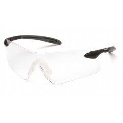 Pyramex Intrepid II - Clear Lens with Black Temples