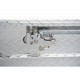 CRESCENT JOBOX 1-35100 Gear-Lock Aluminum Low-Profile Single Lid Fullsize Crossover Truck Box