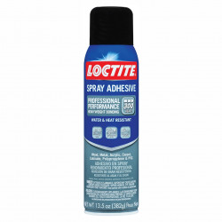 Loctite 2267077 Spray Adhesive Professional Performance 300, 13.5 oz, Finish-Clear