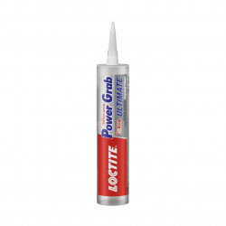 Loctite 2442595 Power Grab Ultimate Crystal Clear Adhesive, 9 oz, Finish-Clear