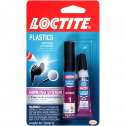 Loctite 681925 Plastics Bonding System, 2g, Finish-Clear