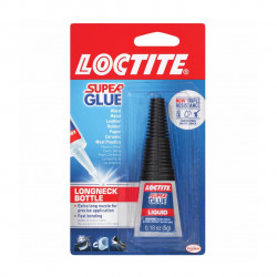 Loctite 23 Super Glue Longneck Bottle, Finish-Clear