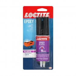 Loctite 1360788 Epoxy Plastic Bonder, 25 ML Syringe, Finish-Trans/Yellow