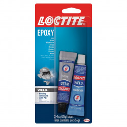 Loctite 1360700 Epoxy Weld Bonding Compound, 2 oz Tube, Finish-Medium Grey