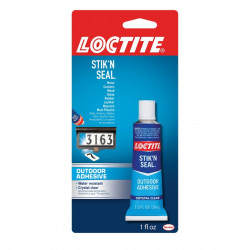 Loctite 1716815 Stik'N Seal Outdoor Adhesive, Finish-Clear