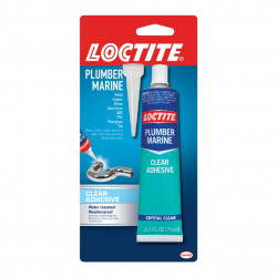 Loctite 1716864 Plumber And Marine Clear Adhesive, 2.7 Fluid oz, Finish-Clear