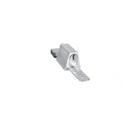 Compx C8140-26D Pin Tumbler Sliding Door, File Cabinet Lock, Dull Chrome