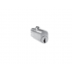 Compx C8150-26D Pin Tumbler Sliding Door, File Cabinet Lock, Dull Chrome