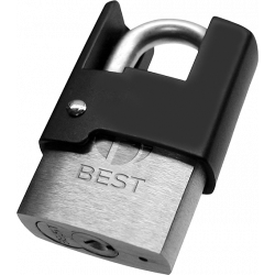 Best 21BSH Shrouded Padlock With Cut Resistant Shackle
